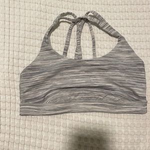 Gray Energy Bra
